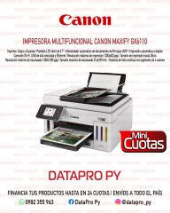 Impresora Multifuncional Canon Maxify GX6110